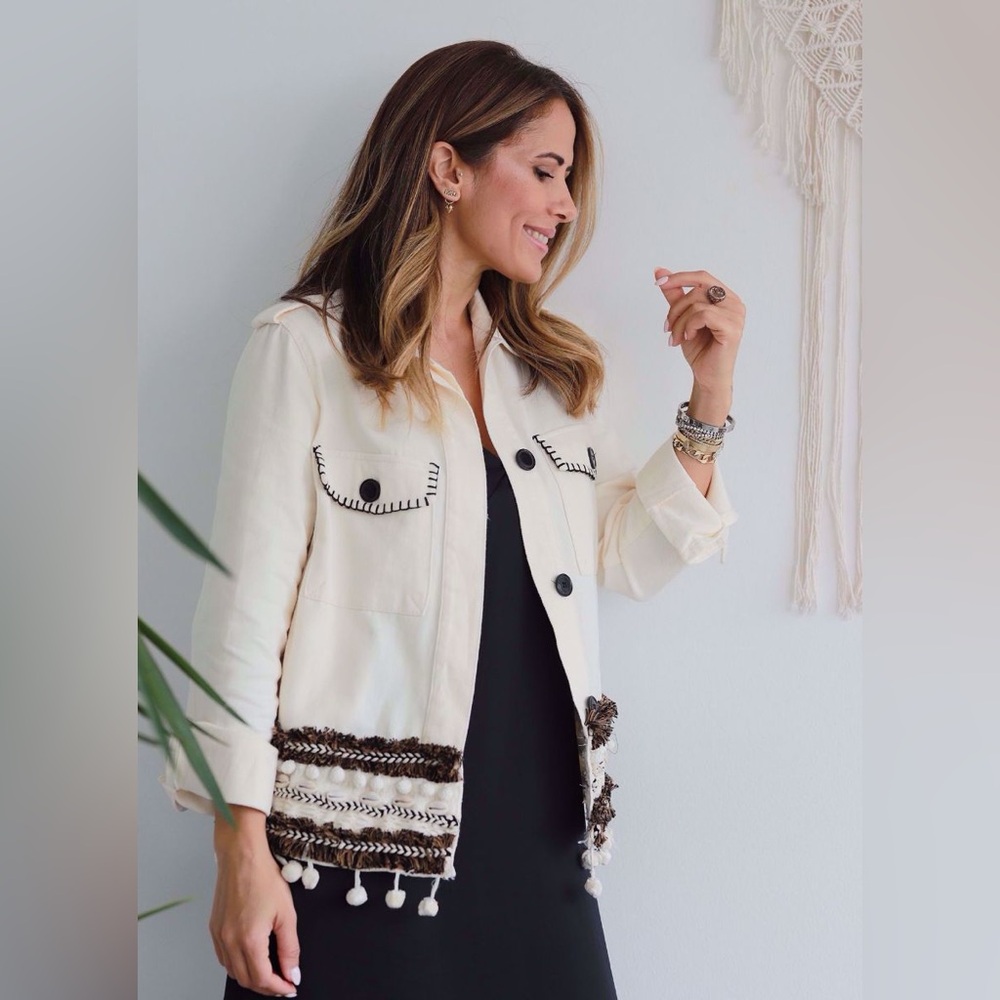 Zara Tassel Seashells Jacket‎ - Picture 15 of 17